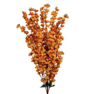 Clayre & Eef | Decoratie tak met bloemen Oranje Groen 15x10x100 cm | 5PL0168O
