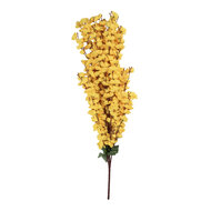 Clayre & Eef | Decoratie tak met bloemen Geel Groen 15x10x100 cm | 5PL0168Y