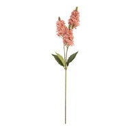 Clayre & Eef | Decoratie tak met bloemen Roze Groen 10x7x74 cm | 5PL0190P