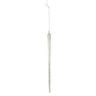 Clayre & Eef | Kersthanger Transparant ø 2x25 cm | 6GL5284