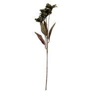 Clayre & Eef | Decoratie tak met bloemen Groen 8x5x60 cm | 6PL0403GR