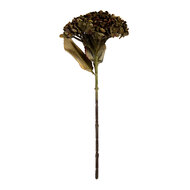 Clayre & Eef | Decoratie tak met bloemen Groen 15x15x47 cm | 6PL0404GR