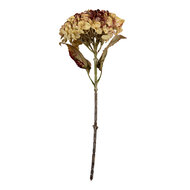 Clayre & Eef | Decoratie tak met bloemen Roze Groen 15x15x47 cm | 6PL0404P