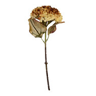 Clayre & Eef | Decoratie tak met bloemen Geel Groen 15x15x47 cm | 6PL0404Y
