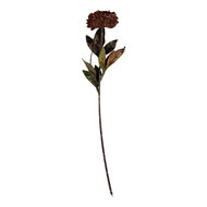 Clayre & Eef | Kunstbloem Rood Groen 10x10x65 cm | 6PL0405BU