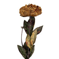 Clayre & Eef | Kunstbloem Geel Groen 10x10x65 cm | 6PL0405DY