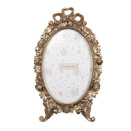 Clayre & Eef | Fotolijst Goudkleurig 13x2x23 cm / 10x15 cm | 2F1283