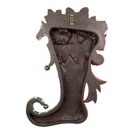 Clayre & Eef | Wanddecoratie Kerstsok Groen Rood 54x12x78 cm | 5PR0181