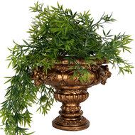 Clayre & Eef | Decoratie Bloempot Binnen Goudkleurig 26x22x21 cm | 6PR5582