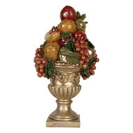 Clayre & Eef | Decoratie Fruitschaal Goudkleurig 25x24x44 cm | 6PR5585