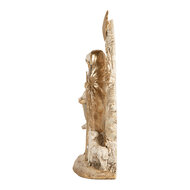 Clayre & Eef | Kerstdecoratie Kerstgroep Beige Goudkleurig 19x7x24 cm | 6PR5646