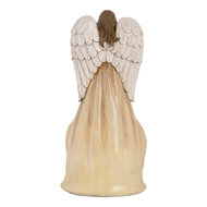 Clayre & Eef | Kerstdecoratie Kerstgroep Beige Goudkleurig 15x12x30 cm | 6PR5647