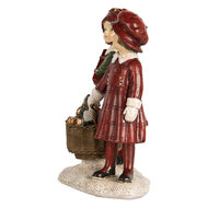 Clayre &amp; Eef   | Kerstdecoratie Kinderen Rood Groen 11x6x12 cm | 6PR5678