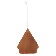 Clayre & Eef | Decoratie hanger huisje Groen Roze 9x1x10 cm | 6PR5339