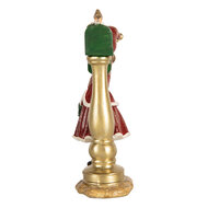 Clayre & Eef | Decoratie Kind bij brievenbus Rood Groen 8x4x12 cm | 6PR5677