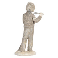 Clayre & Eef | Kerstdecoratie Kinderen set van 2 Grijs 8x5x15 cm | 6PR5921