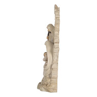 Clayre & Eef | Kerstdecoratie Kerstgroep Beige Wit 15x7x24 cm | 6PR5923