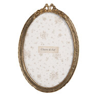 Clayre & Eef | Fotolijst Goudkleurig 10x1x14 cm / 9x13 cm | 2F1291