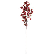 Clayre & Eef | Kunstbloem Rood Bruin 10x8x104 cm | 5PL0200R