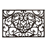 Clayre &amp; Eef   | Deurmat Buiten Bruin 59x39x2 cm | 5Y1290