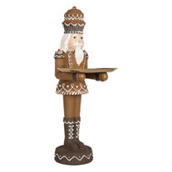 Clayre &amp; Eef   | Kerstdecoratie Notenkraker Bruin 18x15x40 cm | 6PR5400