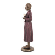 Clayre &amp; Eef   | Decoratie Aap Bruin Rood 9x8x28 cm | 6PR5636
