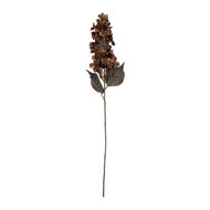 Clayre & Eef | Decoratie tak met bloemen Bruin Groen 8x8x72 cm | 6PL0396CH