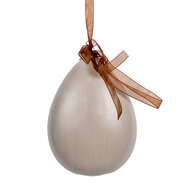 Clayre & Eef | Decoratie hanger Kerstgroep Beige Bruin 8x4x11 cm | 6PR5402