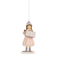 Clayre & Eef | Decoratie hanger Kind Roze 5x5x11 cm | 6PR5654