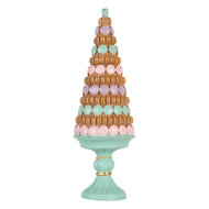 Clayre &amp; Eef   | Kerstdecoratie Kerstboom Groen Bruin &oslash; 13x40 cm | 6PR5861