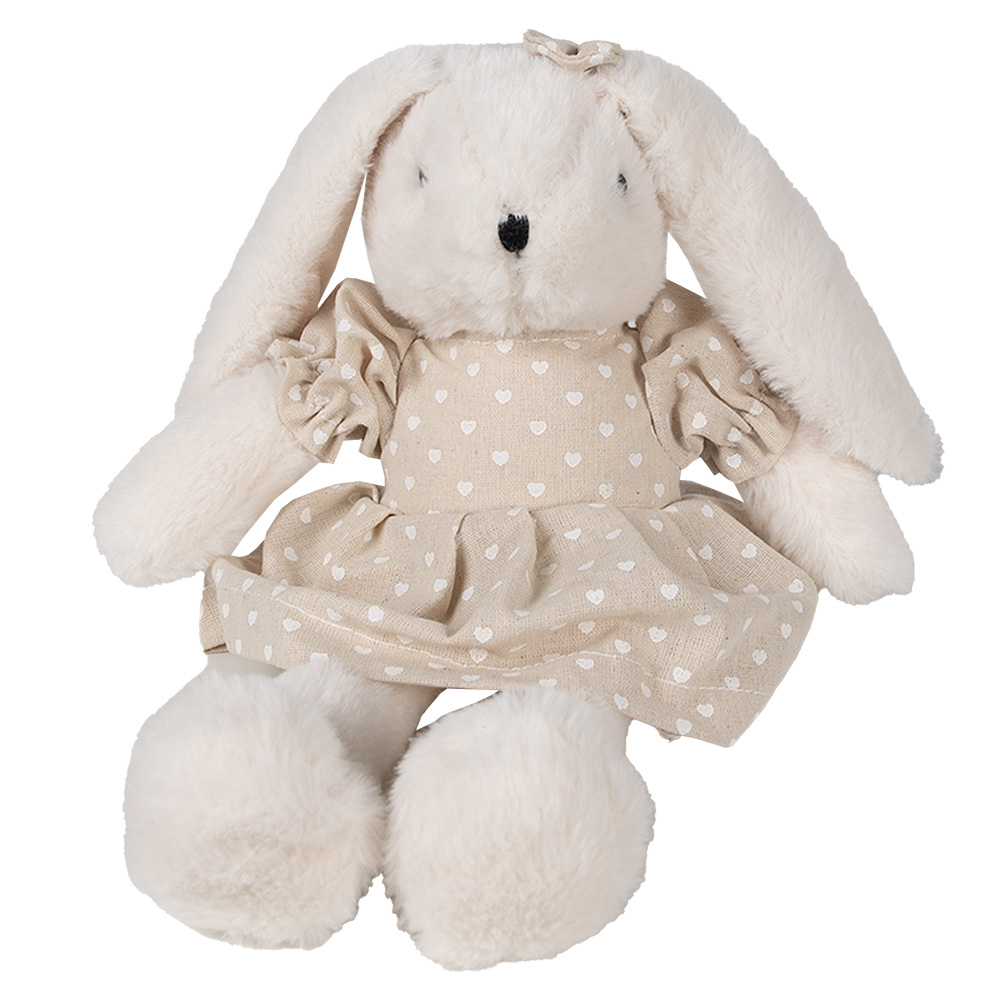 Clayre & Eef   | Konijn Beige 23x26x21 cm | TW0596S