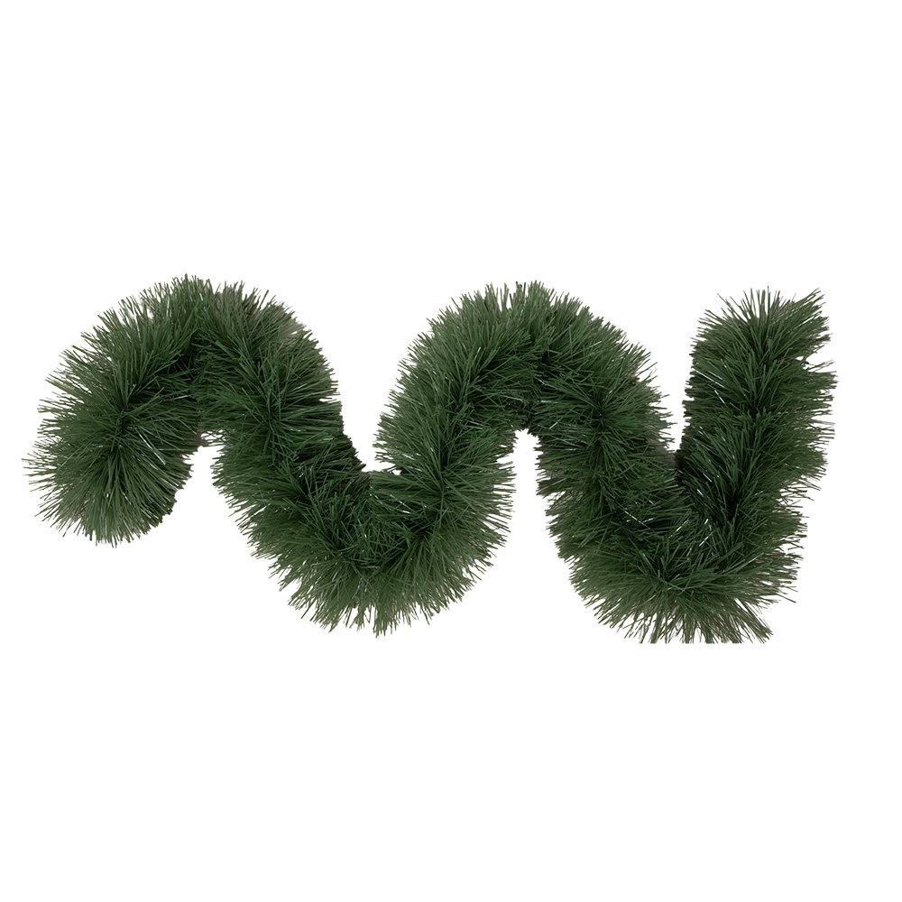 Clayre & Eef   | Decoratie slinger kerst Groen 200 cm | 65527