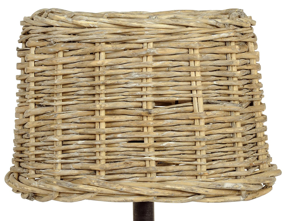 Clayre & Eef   | Lampenkap Beige 25x18x16 cm / E27 | 6RO0066