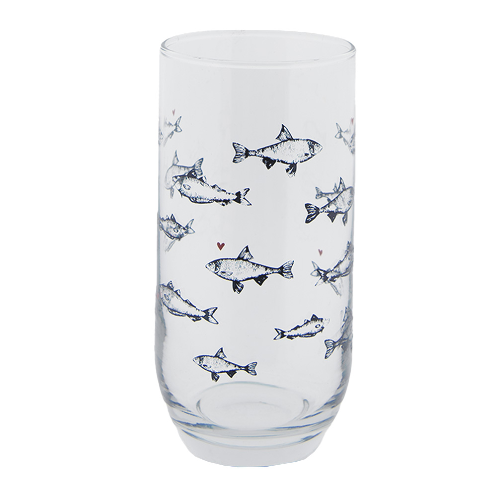 Clayre & Eef   | Waterglas Transparant 380 ml | SSFGL0001