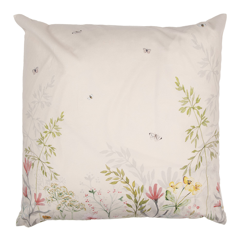 Clayre & Eef   | Kussenhoes  45x45 cm | WFF22