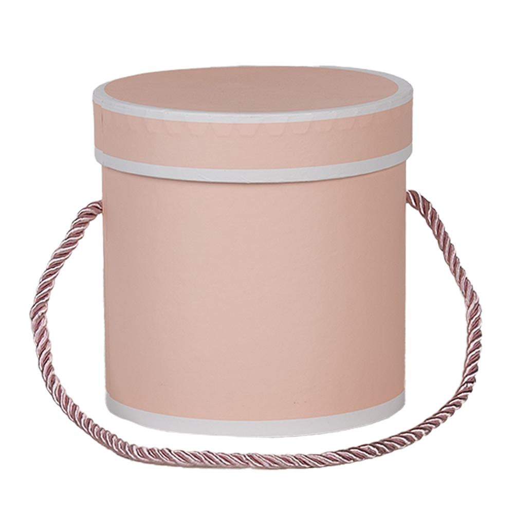 Clayre & Eef   | Kado doosje Roze ø 12x12 cm | 66009P