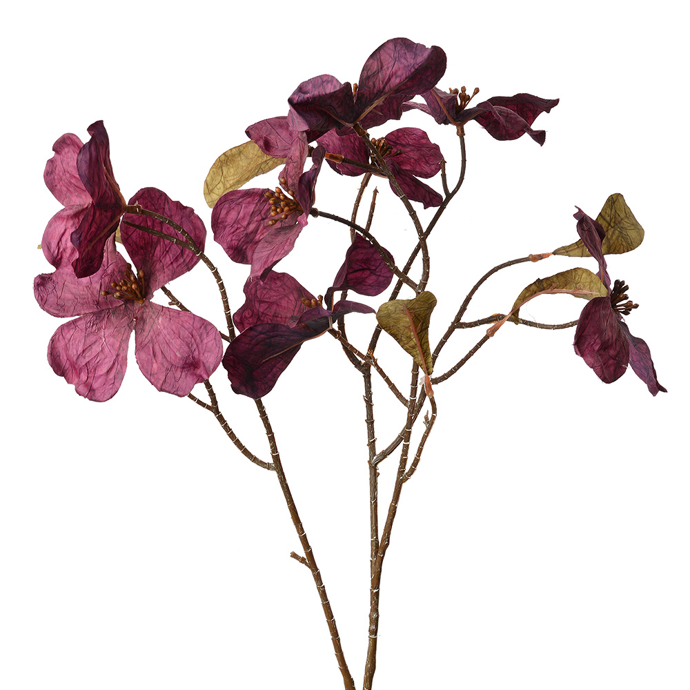 Clayre & Eef   | Kunstbloem Paars 12x8x72 cm | 5PL0113R