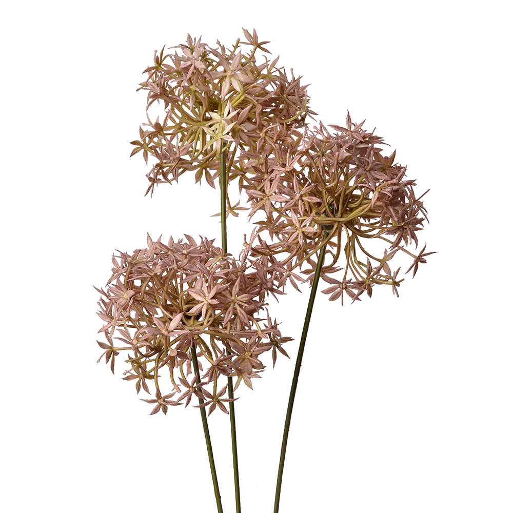 Clayre & Eef   | Decoratie tak met bloemen Roze 10x10x62 cm | 6PL0326P