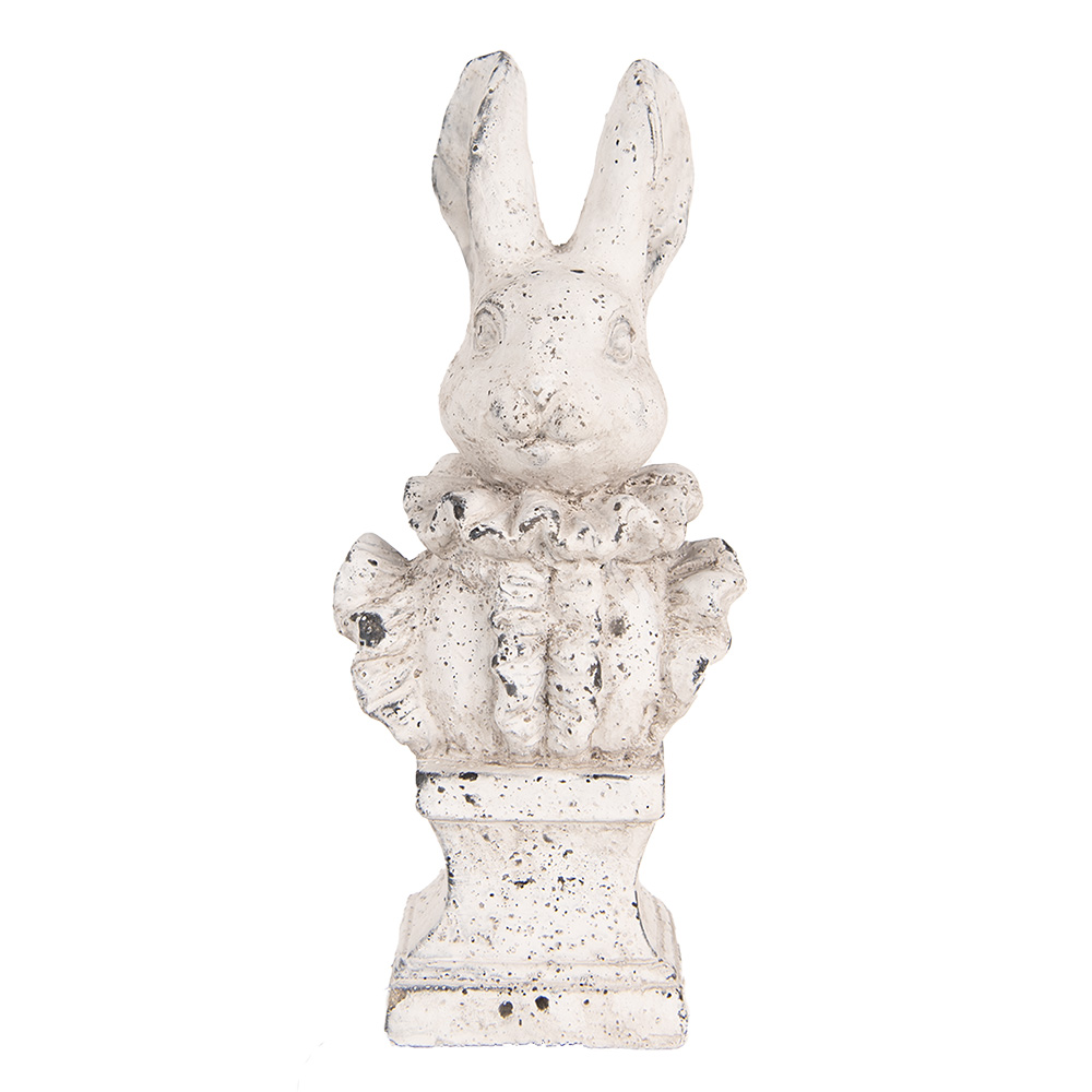 Clayre & Eef   | Decoratie Beeld Konijn Beige 11x8x24 cm | 6TE0563