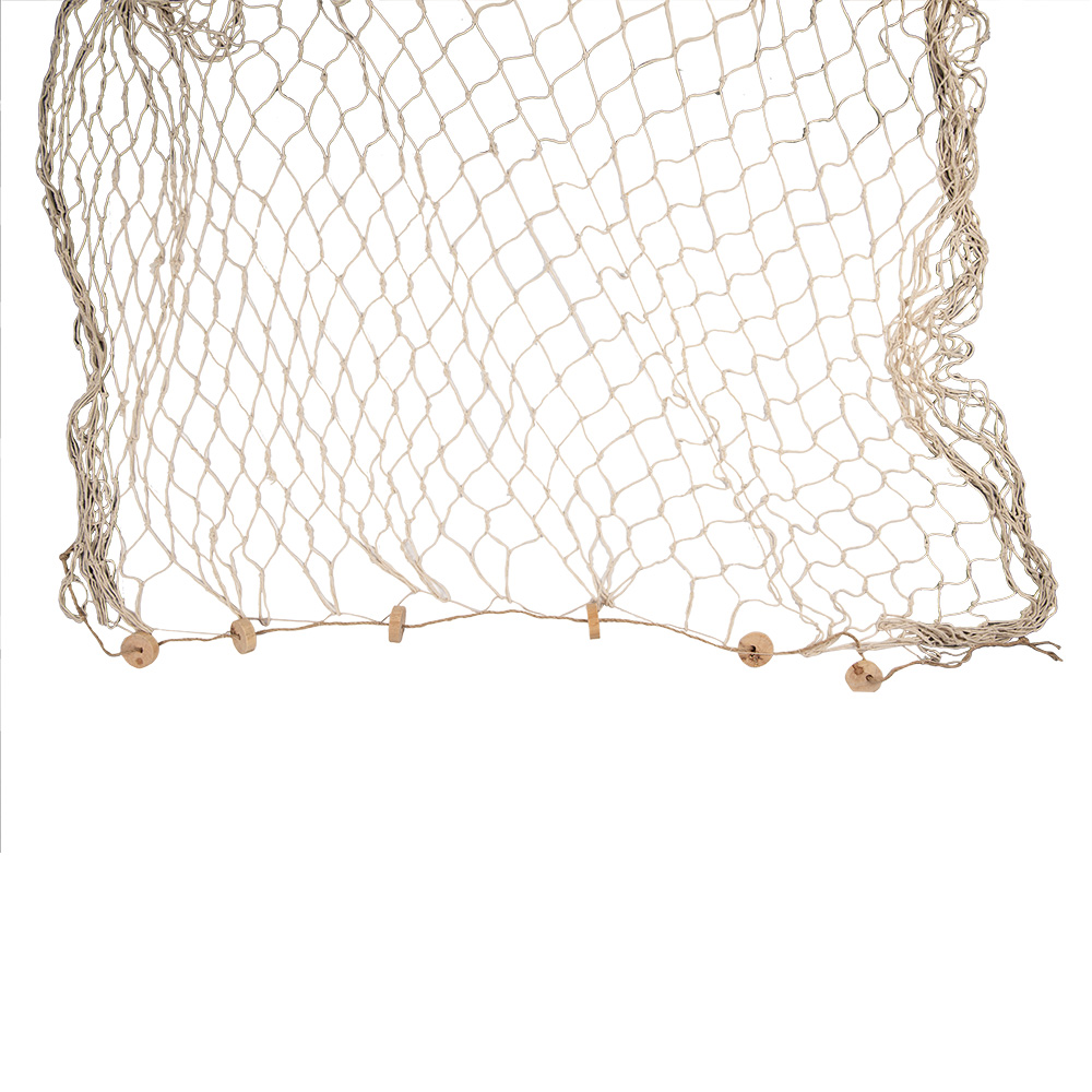 Clayre & Eef   | Decoratie visnet Beige 200x400 cm | 66072