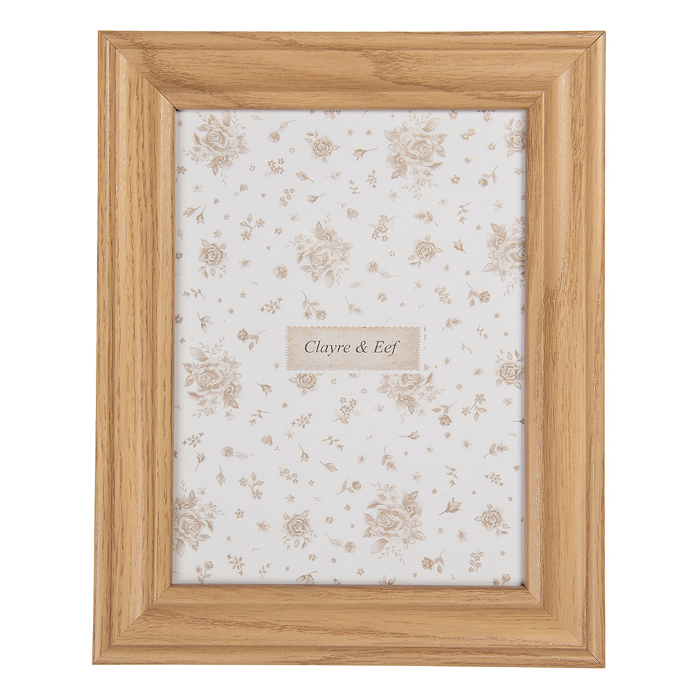 Clayre & Eef   | Fotolijst Bruin 18x2x23 cm / 13x18 cm | 2F1267M
