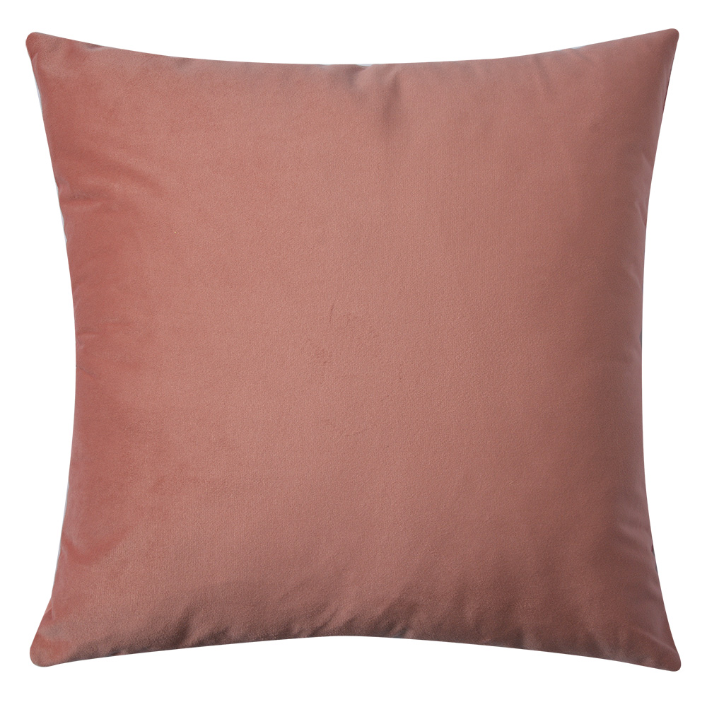 Clayre & Eef   | Kussenhoes Roze 45x45 cm | KT021.395
