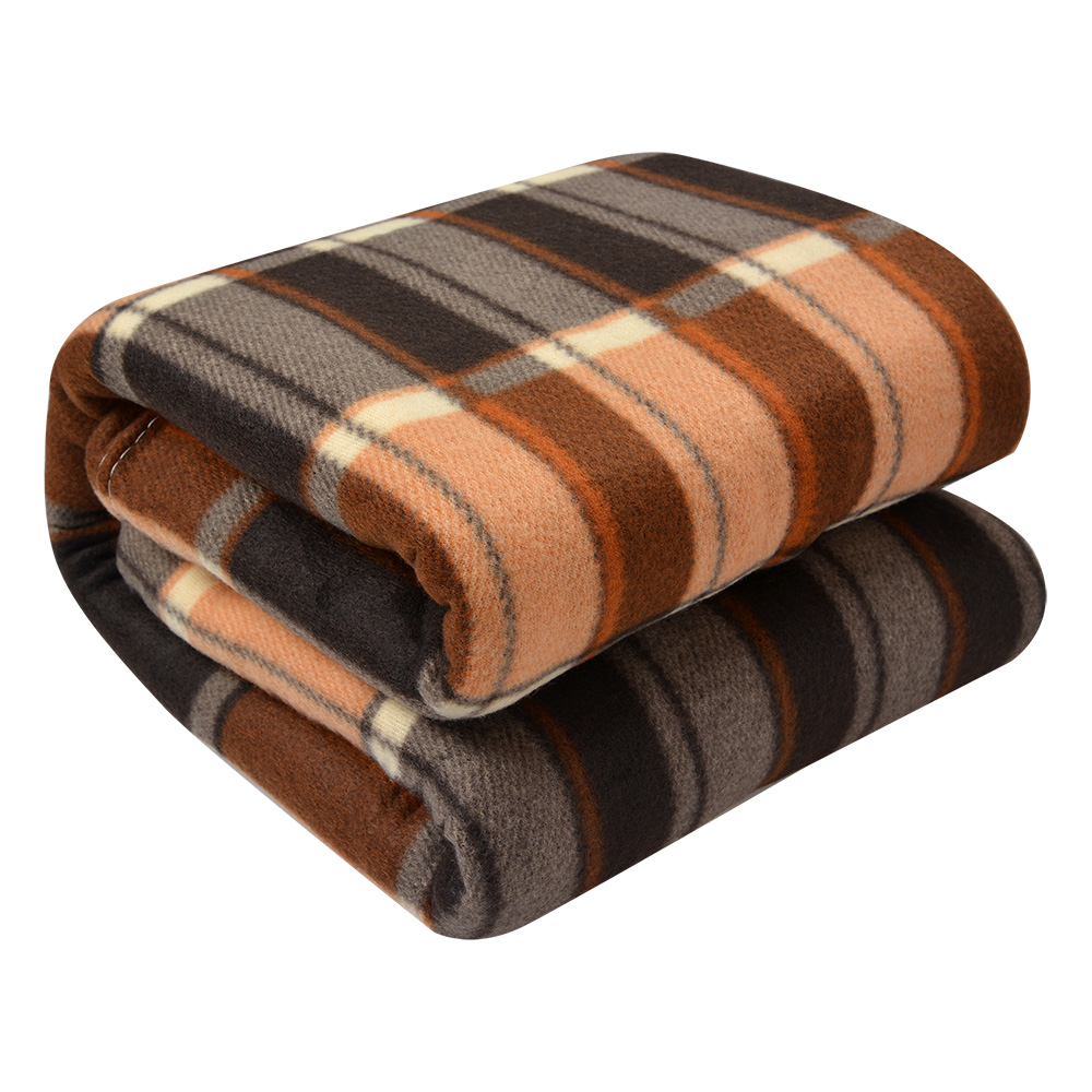 Clayre & Eef   | Plaid Beige Bruin 180x200 cm | KT060.153