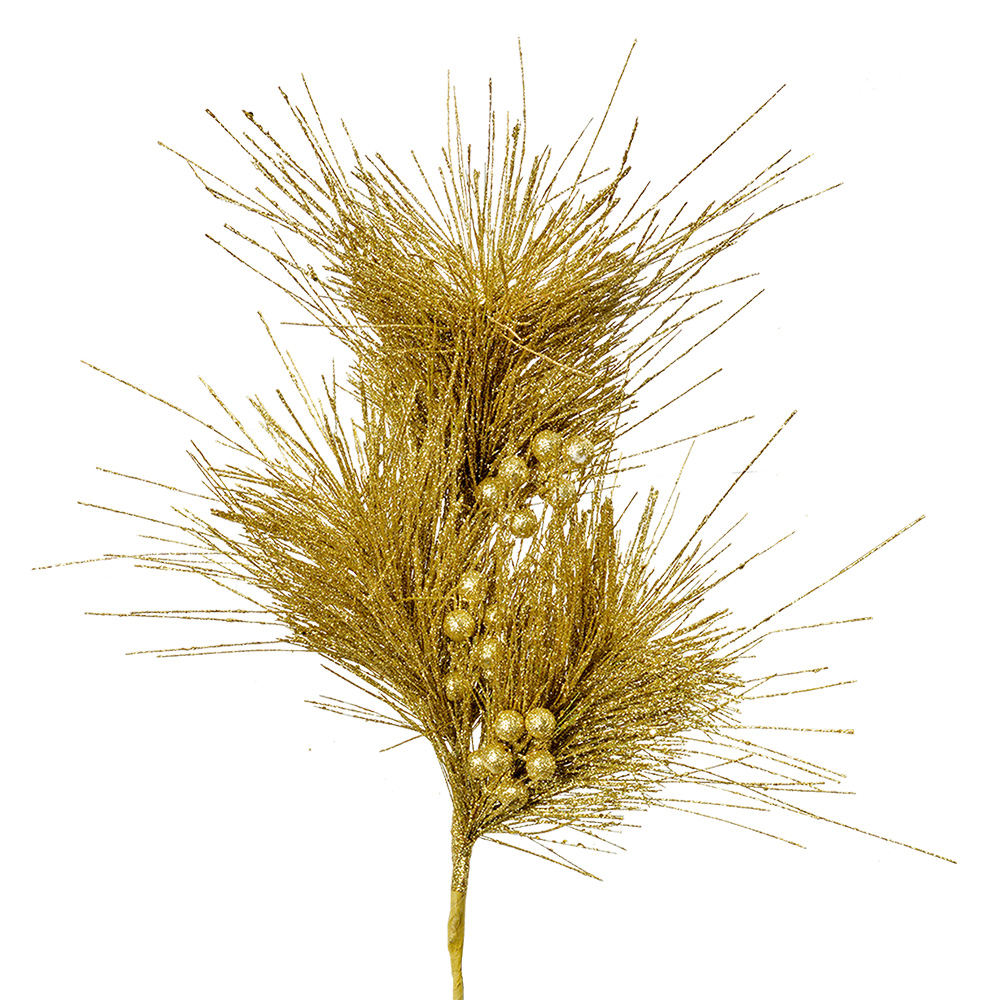 Clayre & Eef   | Kerstdecoratie Goudkleurig 25x10x80 cm | 5PL0172