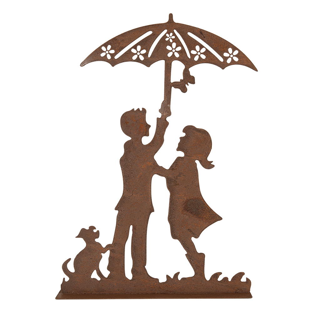 Clayre & Eef   | Decoratie Kinderen Bruin 21x5x31 cm | 6Y5781