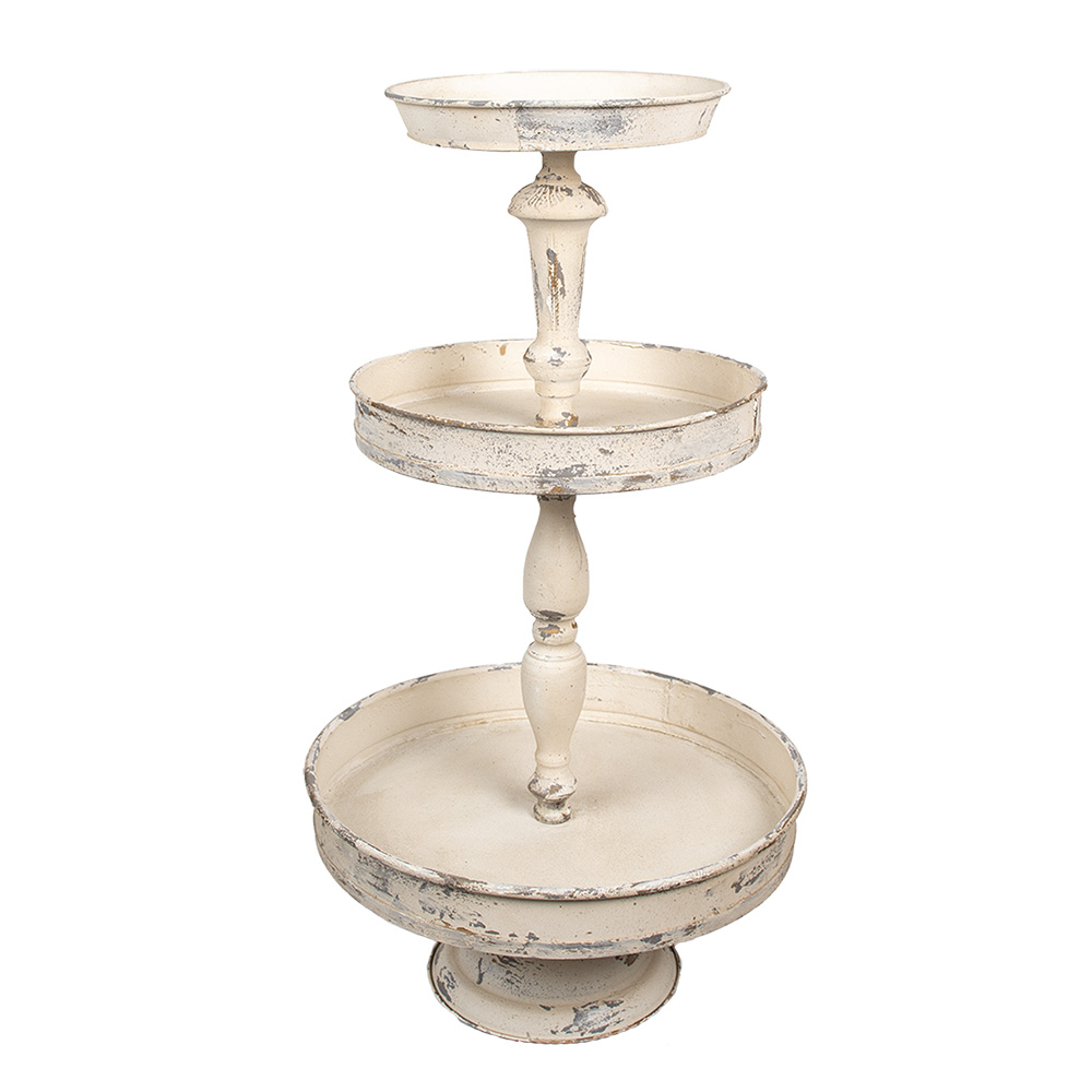 Clayre & Eef   | Etagère Beige ø 42x75 cm | 6Y5718