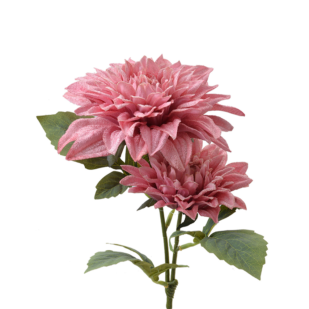 Clayre & Eef   | Decoratie tak met bloemen Roze 12x12x62 cm | 6PL0339P