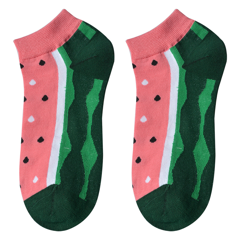 Clayre & Eef   | Sokken Roze Groen 36-41 | JZSSK0002