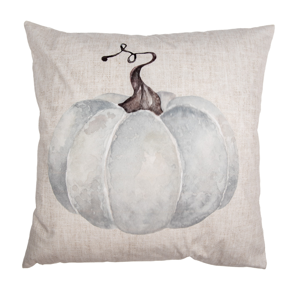 Clayre & Eef   | Kussenhoes Beige Grijs 45x45 cm | CSP21