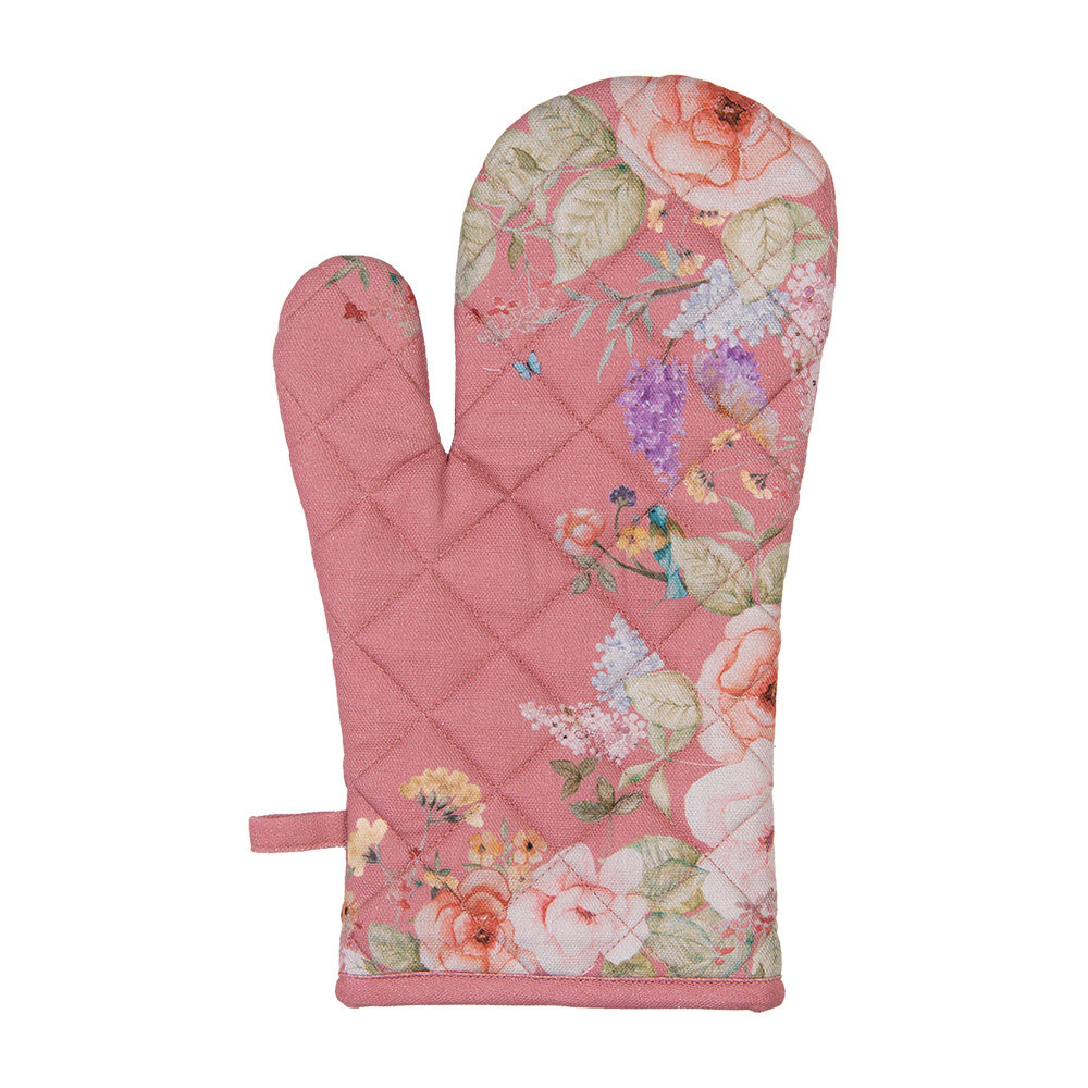 Clayre & Eef   | Ovenwant Roze Beige 18x30 cm | FFA44P